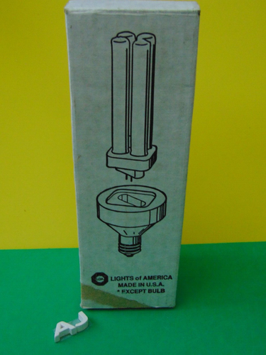 Lights of America Q-LITE #2027 27 Watt Bulb Lamp Holder Fitting New in Box