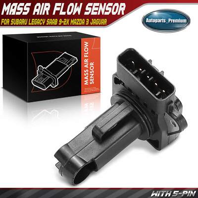 Mass Air Flow Sensor for Subaru Outback 04-09 Forester Mazda 3 Saab 9-2X Jaguar