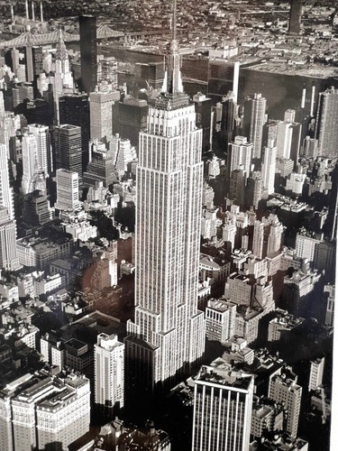 Empire State Bldg. Jesse Kalisher Gallery Signature Series 2005 Signed Print - Picture 2 of 6
