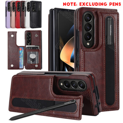 Cober Funda For samsung Z Fold 6/5/4/3 cover Telefono Protector con Bolsa pluma