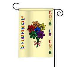 LGBTQIA Love Is Love Flag, Lgbt Flag, Equality Garden Flag, Lgbt Pride Flag