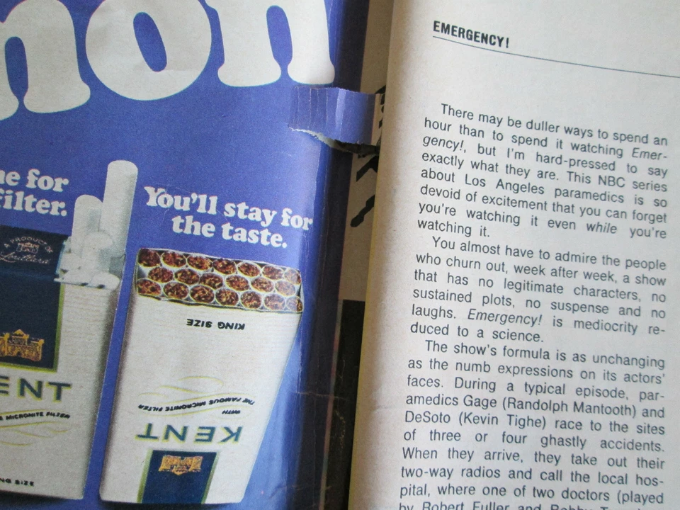 TV GUIDE 1975 August 9 15 Buddy Ebsen Hits The Road Bias In All TV News vintage - Image 4 of 4