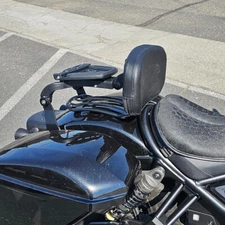 MOFUN Multi-Purpose Backrest Sissy bar For 2021-2025 Honda Rebel 1100 CM 1100