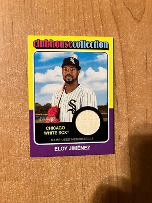 2024 Topps Heritage - Eloy Jimenez - Clubhouse Collection Relic