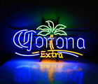 Corona Extra Beer Palm Tree 20"x16" Neon Light Sign Lamp Bar Open Wall Decor Pub