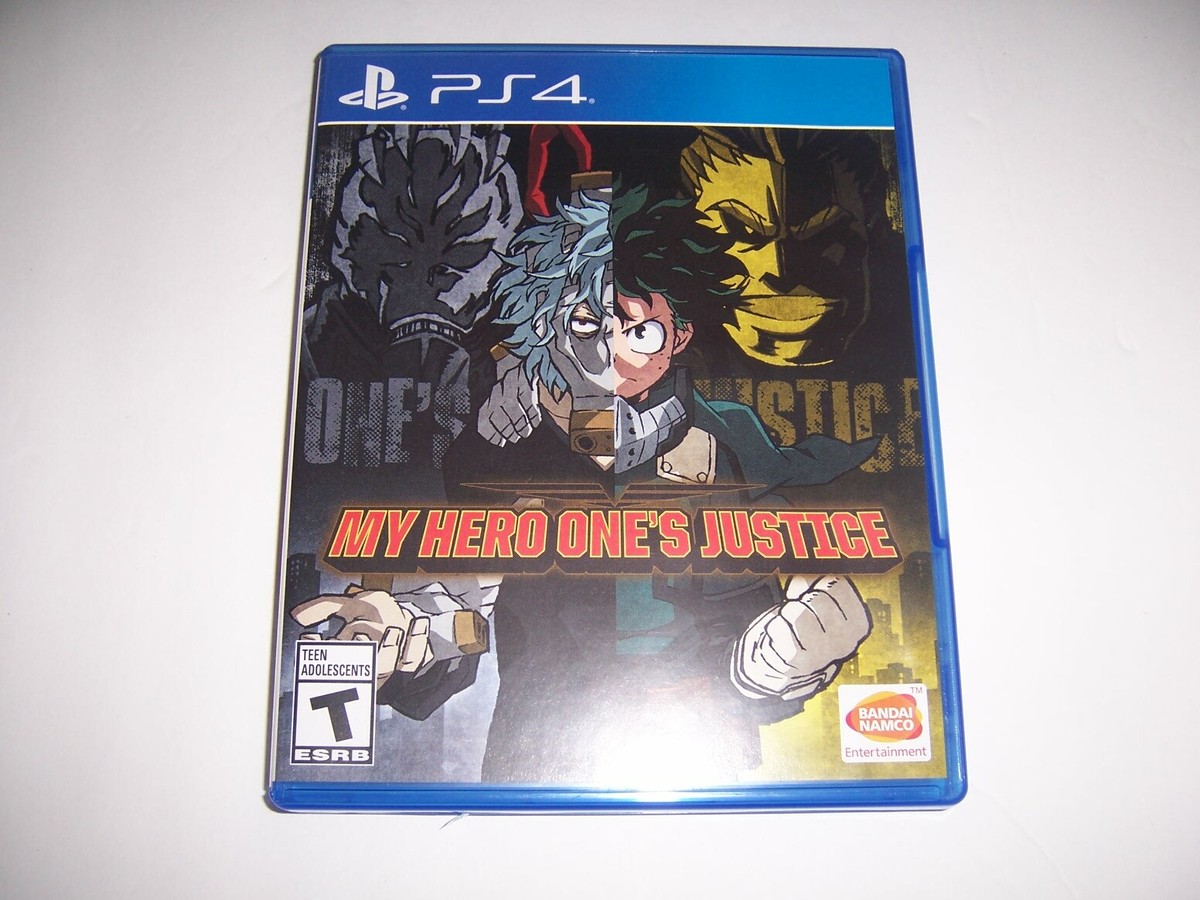 Replacement Box Case MY HERO ONE'S JUSTICE PlayStation 4 PS4