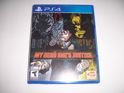 Replacement Box Case MY HERO ONE'S JUSTICE PlayStation 4 PS4