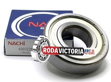 NACHI JAPAN 6307 ZZ CM DEEP GROOVE BALL BEARING, METAL SHIELDED 35x80x21 mm.