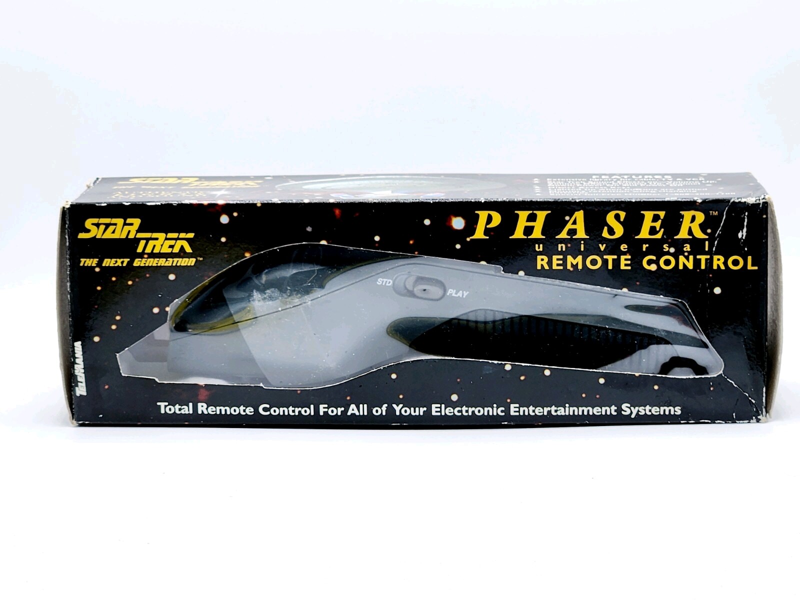 Star Trek The Next Generation Phaser Replica Universal Remote Control Vtg. 1996
