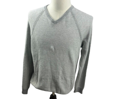 Tommy Bahama Reversible Make Mine a Double Gray Mens Sweater Small NEW