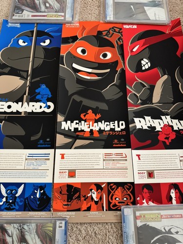 2016 TMNT Mondo Prints- Set Of 3 (Limited to 275 sets) - Picture 10 of 14
