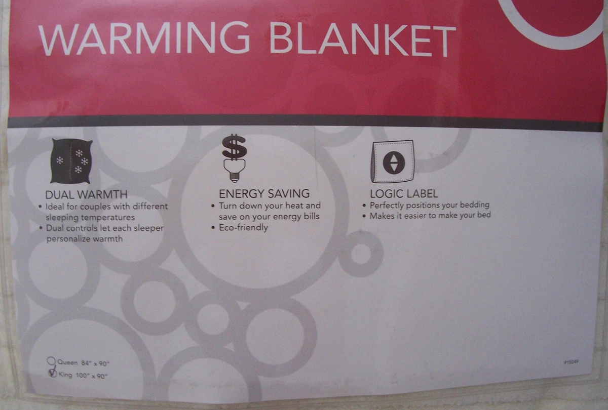SLeeP NuMBeR Warming Blanket King 100u0026#034; X 90u0026#034; Dual Controls NEW |  eBay