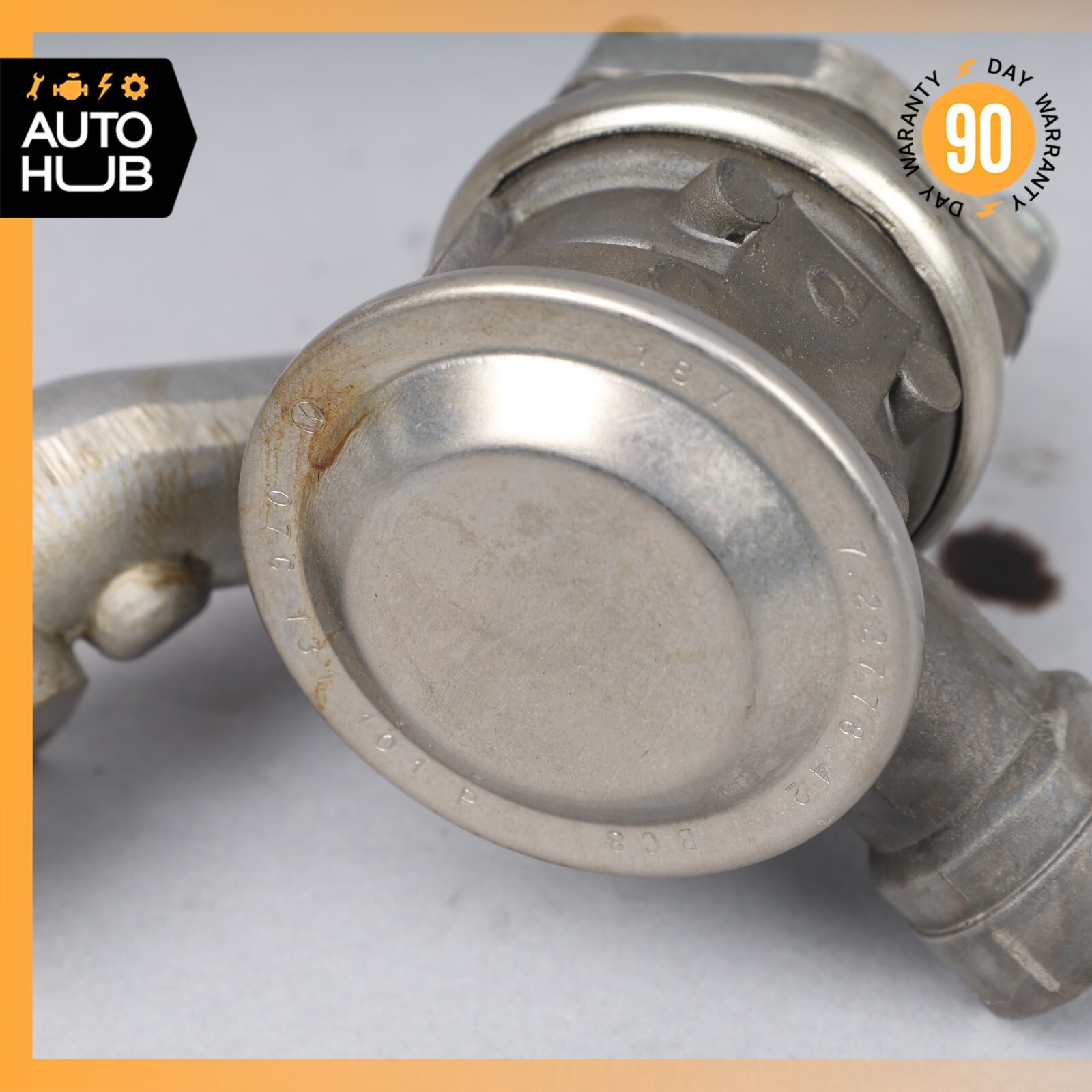 06-18 Bentley Continental GT GTC Left Air Pump Check Valve EGR Emission OEM