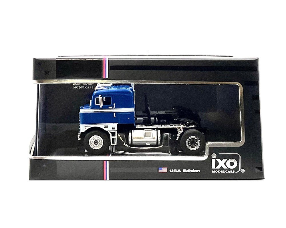 イクソ ixo MODELS 1/43 TRUCK series-B IXO MODELS 1:64 SCALE - BLUE - 1950 KENWORTH BULLNOSE