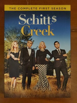Schitts Creek: Season 1 (DVD, 2015, 4-Disc Set, Canadian) New with Slipcover