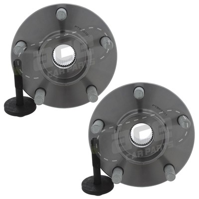 Volvo S40 Saloon 2004-2013 Front Wheel Bearing Hubs Kits With ABS 131mm 1 Pair