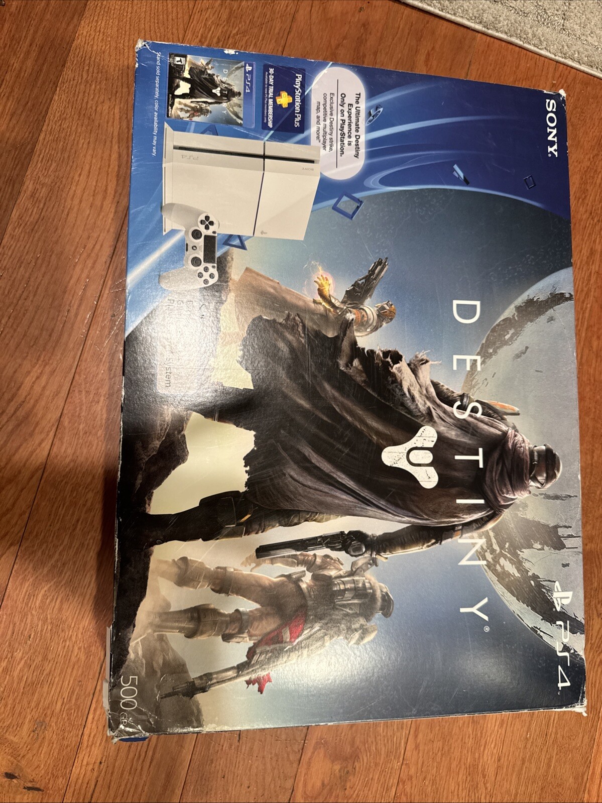 PlayStation 4 Console Destiny Edition *BOX ONLY* Glacier White 500GB 2014-2015