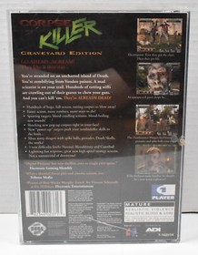 Sega Saturn Corpse Killer Video Game Case & Cover Art Only