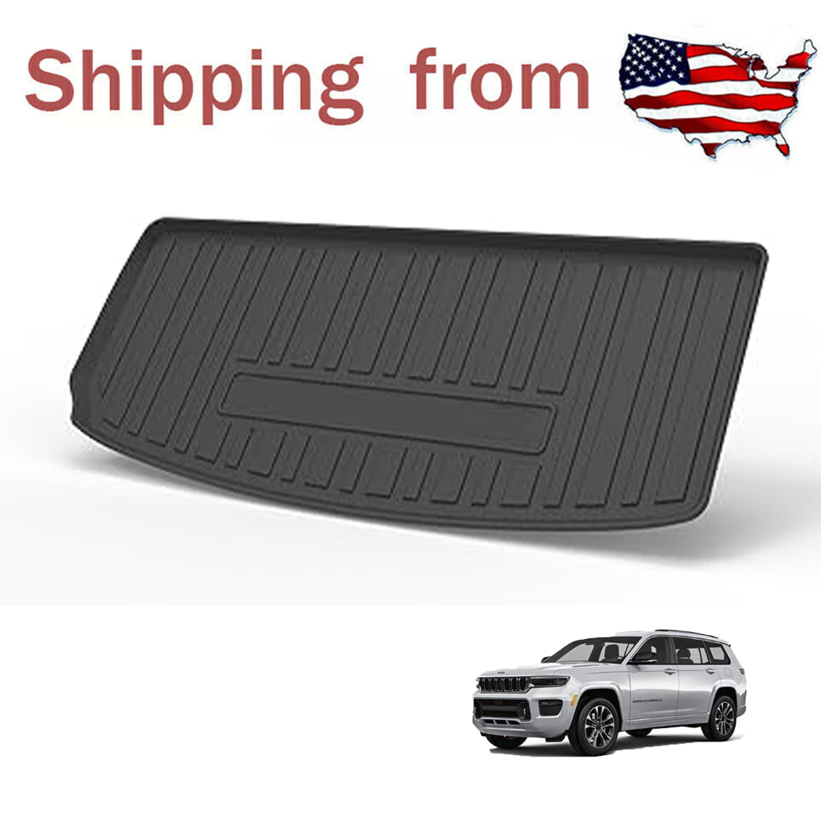 fit for Jeep Grand Cherokee L 2021-2023 Cargo Liner Floor Cover Mat Carpet