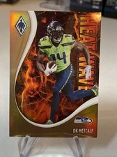 2021 Panini Phoenix Football DK Metcalf Heat Wave Gold /50🔥🔥
