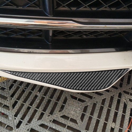 For Corvette C7 Vinyl Carbon Fiber Exterior Anterior Lip Wrapping Angle Strip 2X - 第 6/10 張圖片