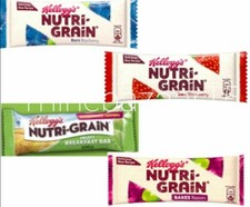 Kellogg's Nutri-Grain Breakfast Bars all flavors 37g each