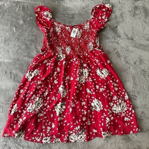 NWT Torrid Pink Floral Smocked Skater Dress Tiered Size 2 2X
