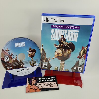 Saints Row Criminal Customs Edition | PS5 PlayStation 5