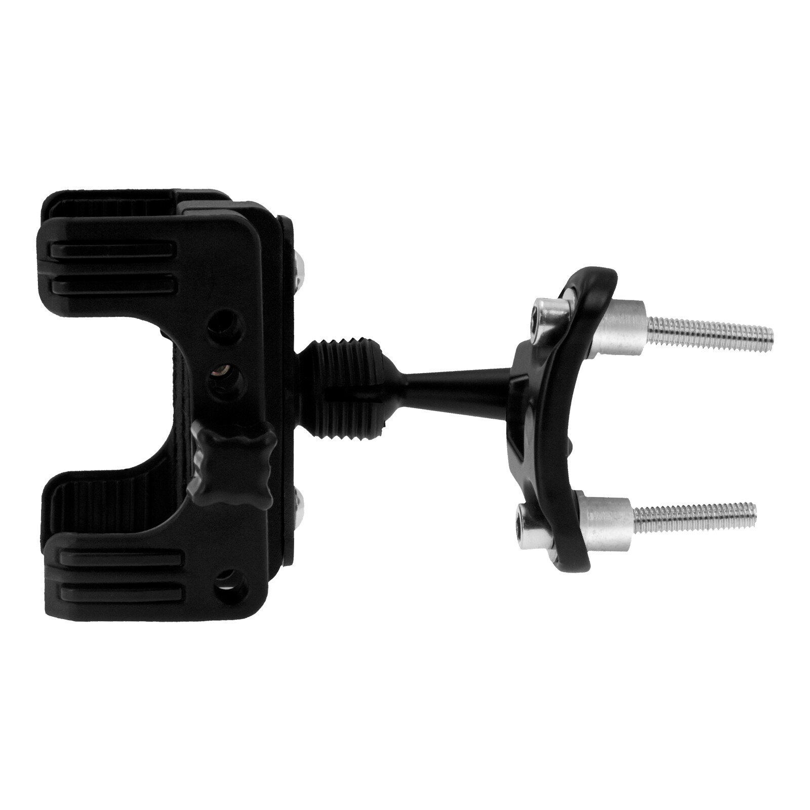 Black Motorcycle Cell Phone Holder GPS Mount Kit Bracket Fit For Harley Softail