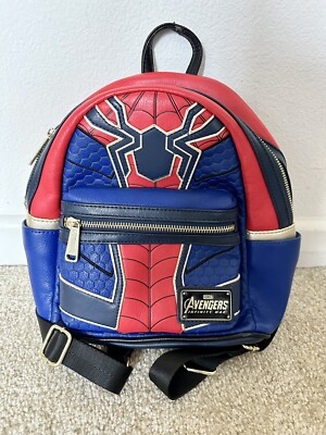 Marvel Loungefly Avengers Infinity War Iron Spider Mini Backpack
