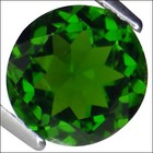 1.14 Ct Natural Chrome Diopside Gemstone Deep Green Color Round Cut — photo 2