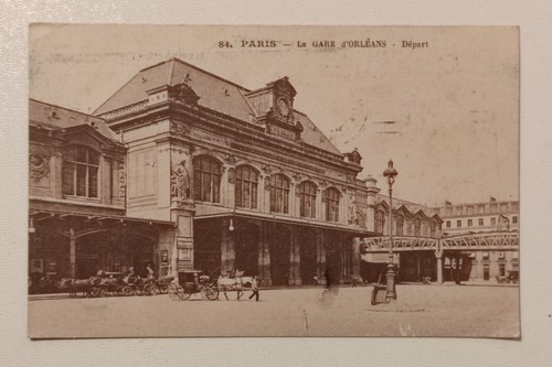 Carte Postale Ancienne – Paris – La rue de la chapelle à la belle