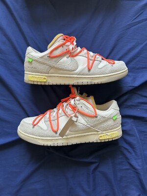 オフホワイトNIKE DUNK LOW THE 50 スニダンで購入可】8/10発売 OFF-WHITE × NIKE DUNK LOW 