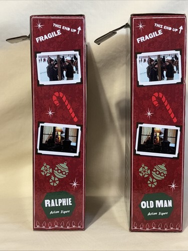 Figuras de acción NECA A Christmas Story - Ralphie con jinete rojo y anciano con lámpara de pierna - Imagen 5 de 5