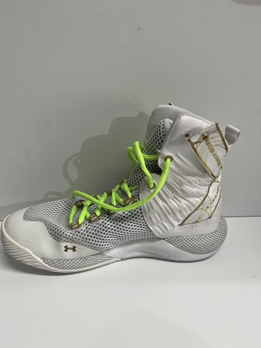 Under Armour UA HOVR Highlight Ace Elite Women's Volleyball Shoes White Gold 9 - 第 11/19 張圖片