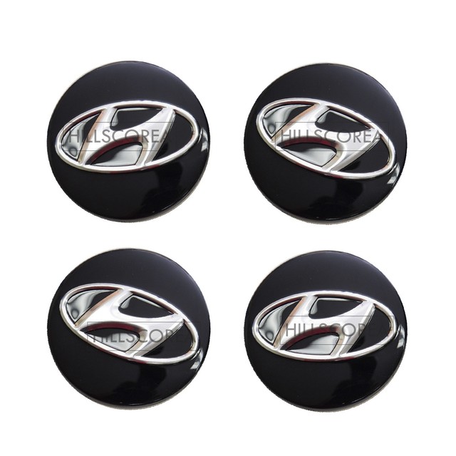 Genuine OEM Wheel Center Cap 4Pcs 1Set For HYUNDAI TUCSON ix35 2010
