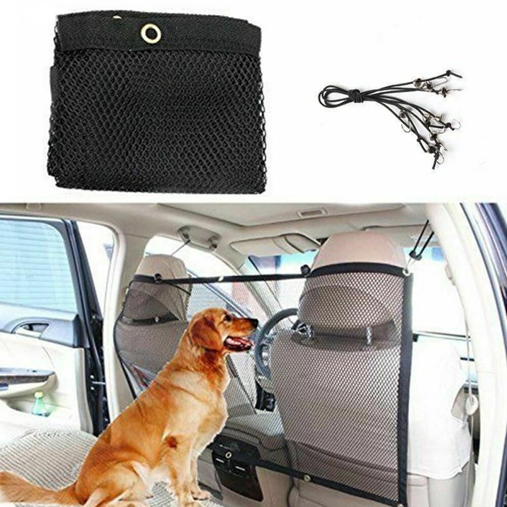 Pets Dog Car Front Seat Guard Barrier Safety Net Van Motorhome Protector Mesh eBay