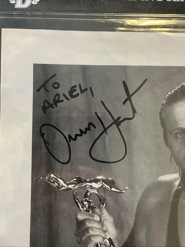 Owen Hart ~  Signed Autographed WWF 8x10 Promo Photo ~ Beckett BAS Slabbed WWE - Image 2 of 4