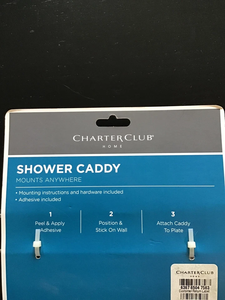 Nuevo carrito de ducha Charter Club Home Foto 3 de 3