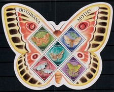 Botswana; Einheimische Schmetterlinge 2000 **  (13,-)
