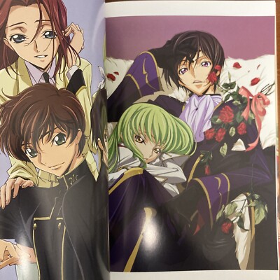 Code Geass Lelouch of the Rebellion illustrations Rebels Art Book