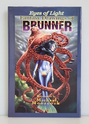 Eyes of Light Fantasy Drawings of Frank Brunner, 2002 Vanguard Hardcover, New