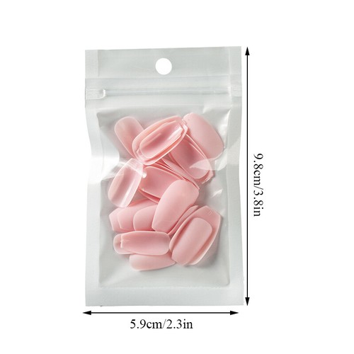 100 Pcs False Nails Wearable Fake Nails Full Cover Nail Tips Press On Nail - Picture 128 of 128