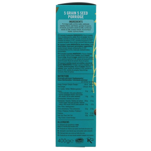 Rude Health | 5 Grain 5 Seed Porridge | 2 x 400g - Picture 4 of 5