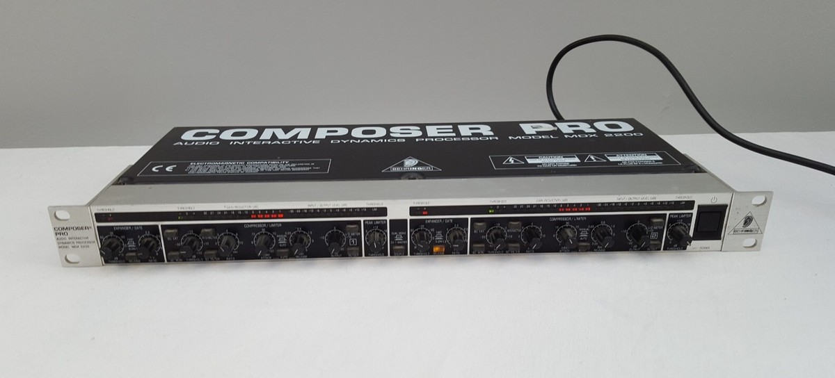 BEHRINGER べリンガー MDX2200 コンプレッサー BEHRINGER(ベリンガー)のコンプMDX2200の改造方法を紹介