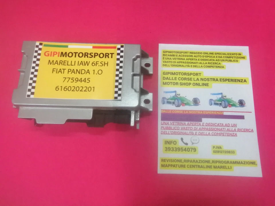 CENTRALINA MARELLI IAW  6F.SH 7759445 FIAT PANDA 1.0 REVISIONATA E AGGIORNATA - Immagine 2 di 4