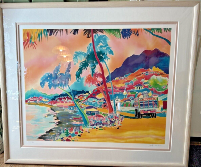 Jennifer Markesポスターサイン入り Jennifer Markes signed and numbered artist Hors Commerce