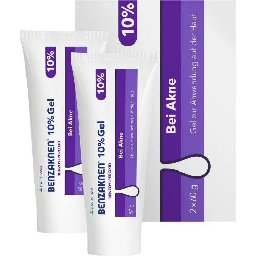 GALDERMA LABORATORIUM GMBH BENZAKNEN 10% Gel 2X60 g PZN 15250642