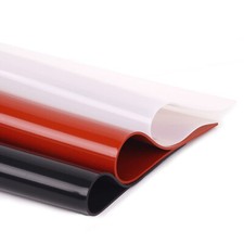 Silicone Rubber Sheet Plate Mat High Temperature Resistance Pad 0.1mm-3mm thick
