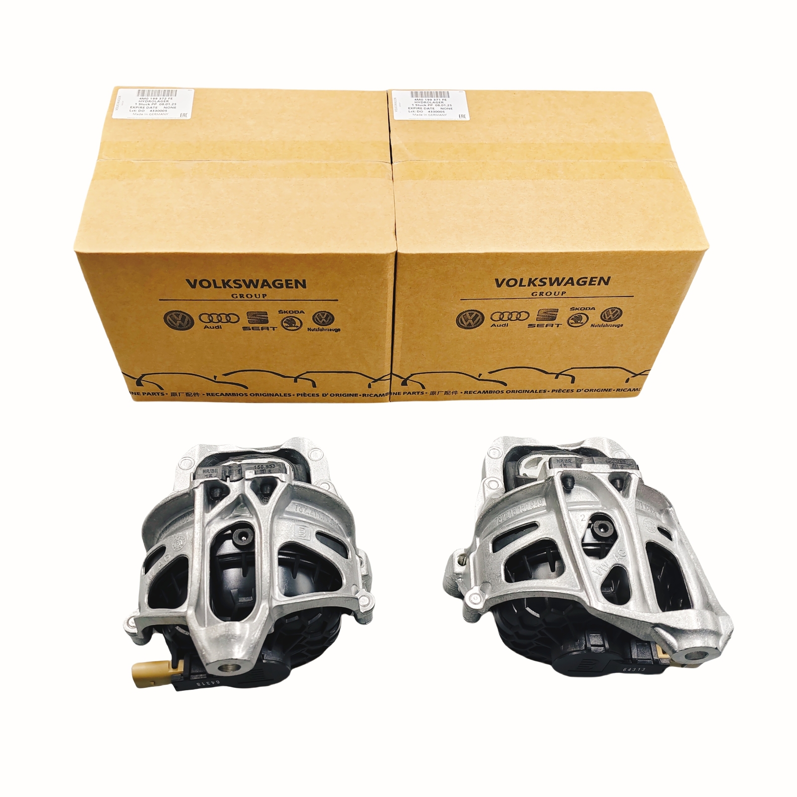 OEM Pair of  Engine Mounts For Audi Q5 2.0 Sportback 2018-2024 Q7 2.0T 2016-2025